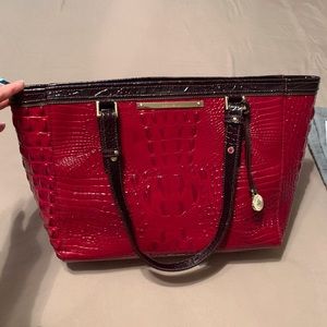 Brahmin Medium Arno Red Carmine